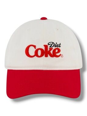 Diet Coke Soda Retro Baseball Hat - NWT